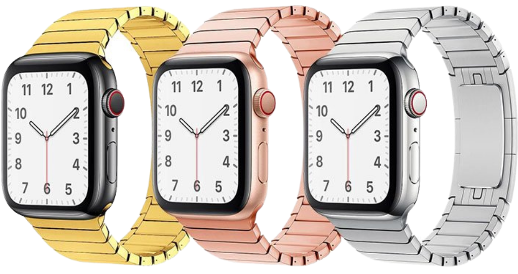 Stainless Steel Link Bracelet Apple Watch Band 3845mm